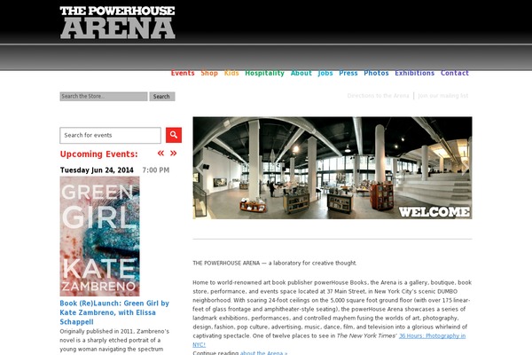 arena-theme theme websites examples
