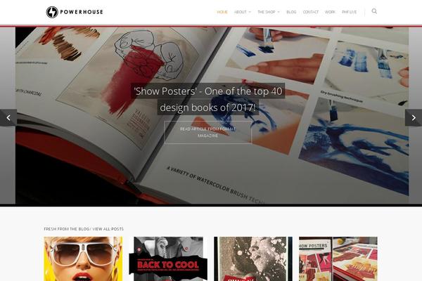 Salient theme site design template sample