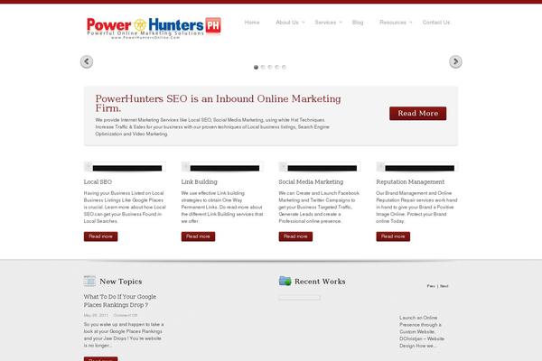 powerhuntersonline.com site used Pentax