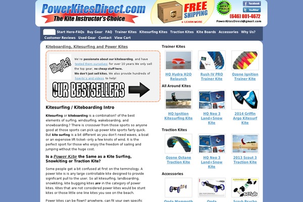 powerkitesdirect.com site used Mk3