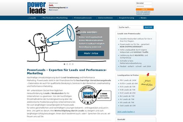 powerleads.de site used Power-leads