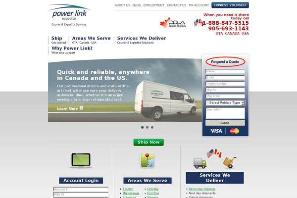 powerlink WordPress theme, websites list used powerlink theme powerlink theme websites examples