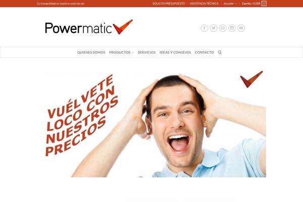 powermatic.es site used Powermatic
