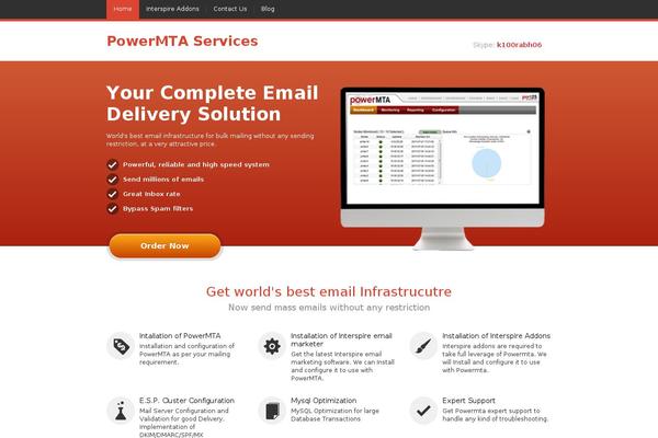 powermta theme websites examples