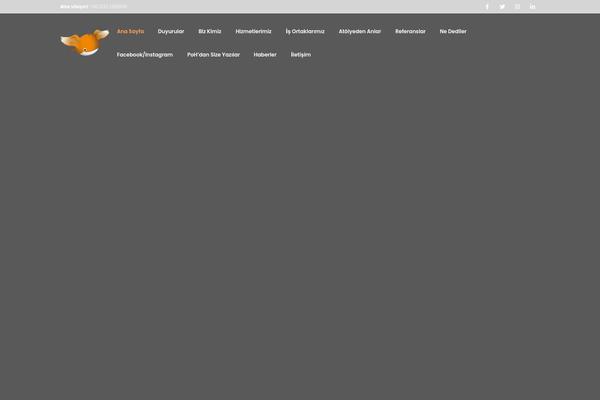 Porto theme site design template sample