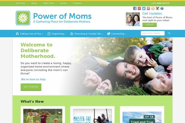 powerofmoms.com site used Power-of-moms