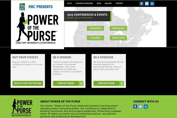 powerofthepurse.ca site used Powerofthepurse