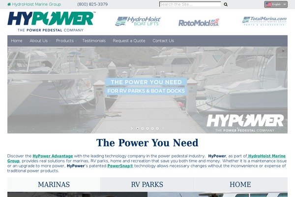 powerpedestal.com site used Hypower