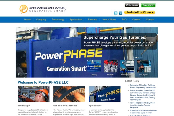 powerphasellc.com site used Powerphase_wp