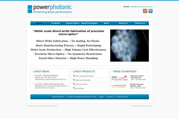 powerphotonic.com site used Pphotscot