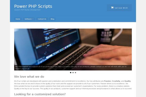 powerphpscripts.com site used Vendd