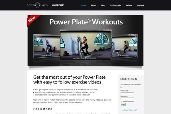 powerplateworkouts.com site used BigFeature