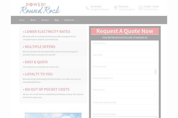 Broker theme site design template sample