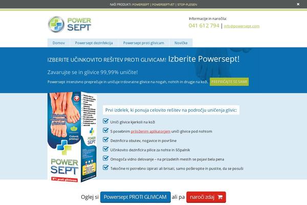 powersept.com site used Powersept