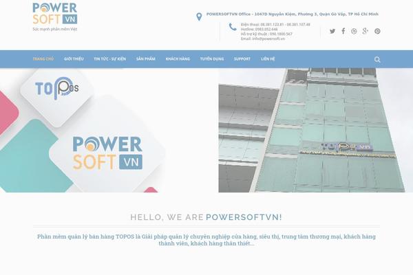 powersoft.vn site used Anna-theme