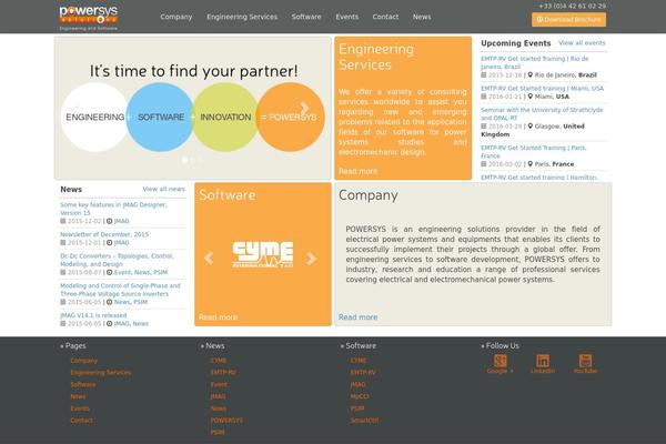 POWERSYS WordPress theme, websites list used POWERSYS theme POWERSYS theme websites examples