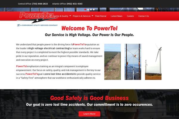 powertel.ca site used Powertel