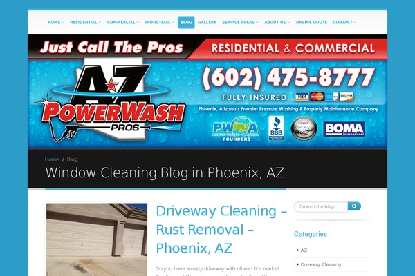 powerwashingphoenix.com site used Azpowerwashnew
