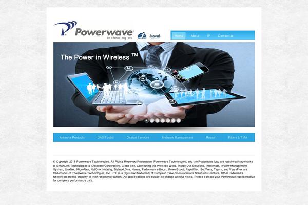 powerwaveusa.com site used Interactive