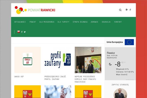 powiatrawicki.pl site used Amadeopro
