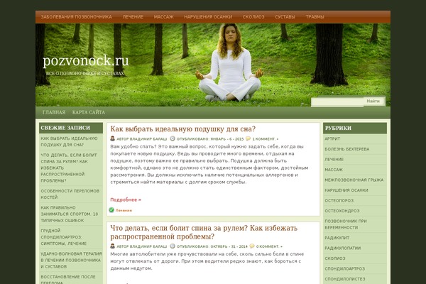 pozvonock.ru site used Natural_health