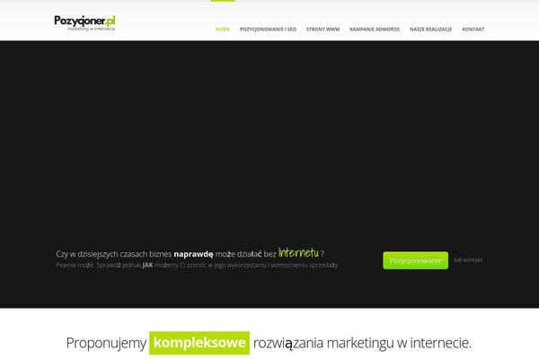 Porto theme site design template sample
