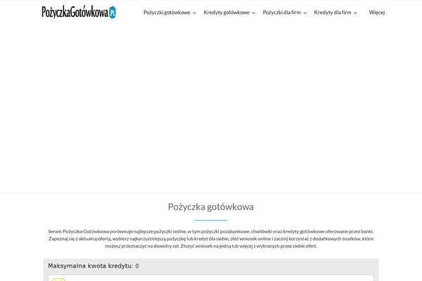 pozyczkagotowkowa.pl site used Twentyseventeen-child-theme