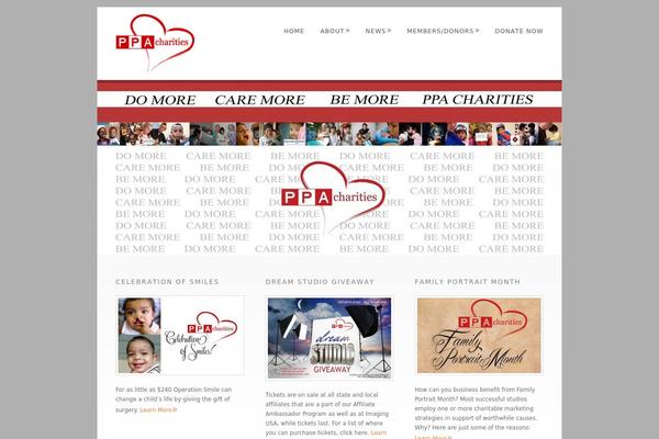 ppacharities.com site used Charities