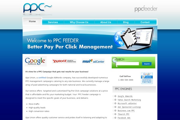 ppcfeeder.com site used Several