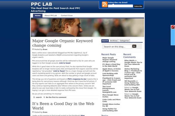 ppclab.com site used Supertheme
