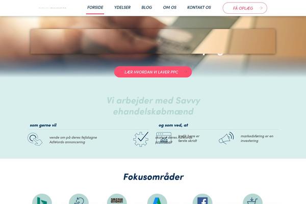 ppcprofit.dk site used Savvyrevenue