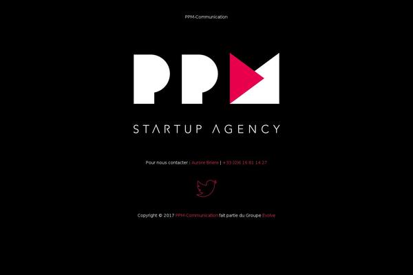 ppm-communication.com site used Agence-evolve
