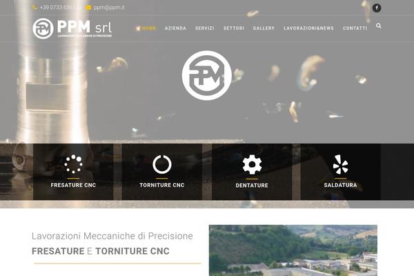 Metal theme site design template sample