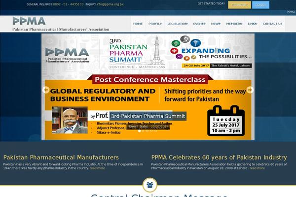 ppma.org.pk site used Ppma-parent