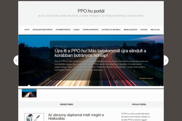 ppo.hu site used Aggregate
