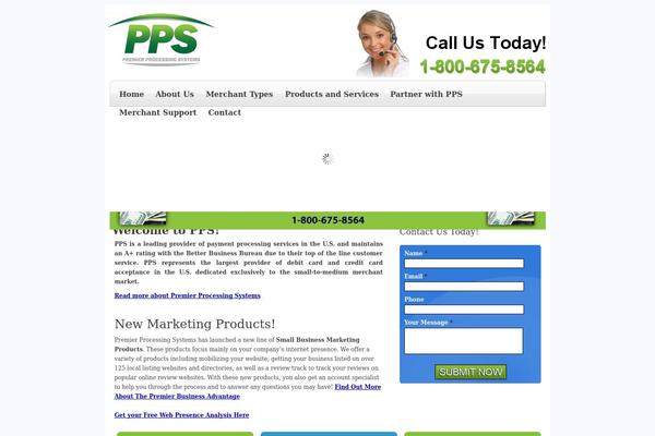Pps theme site design template sample