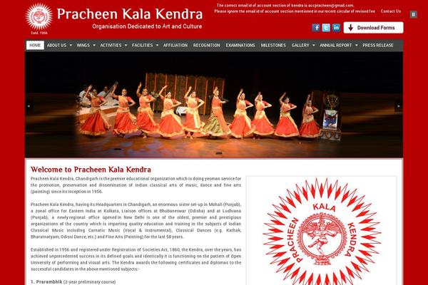 pracheenkalakendra.org site used Pracheen