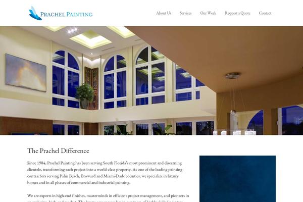 Impreza theme site design template sample