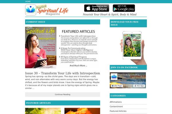 practicalspirituallife.com site used Pslmag