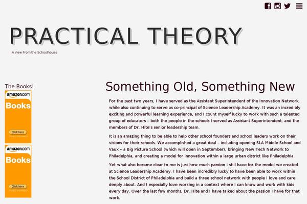 practicaltheory.org site used Typist
