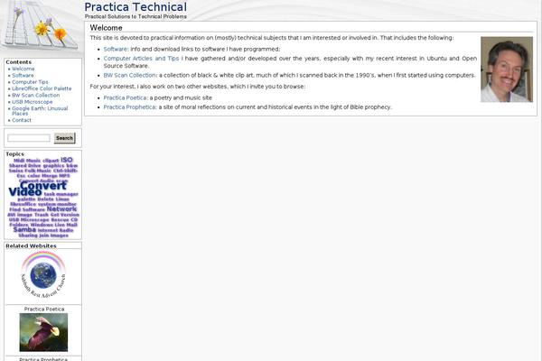 practicatechnical.com site used Wikiwp-mod