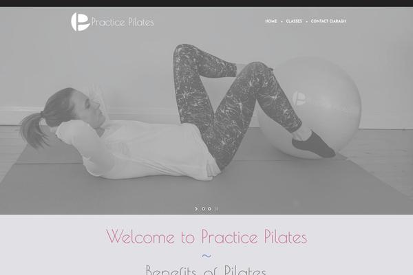 Yoga-fit theme site design template sample
