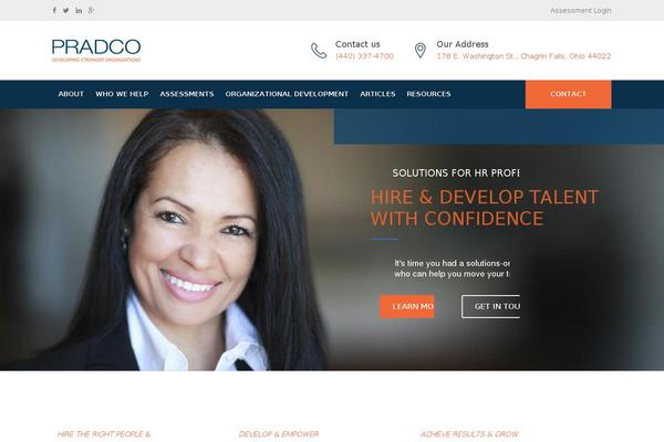 pradco.com site used Consultantpro