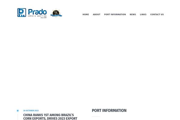 Prado theme site design template sample