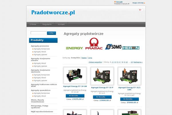 pradotworcze.pl site used Pradotworcze