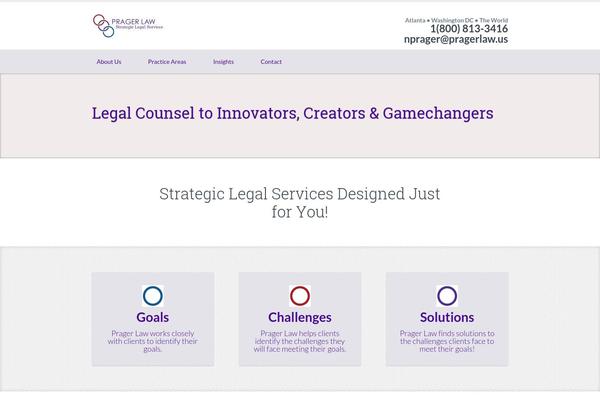 Lawyeria theme site design template sample