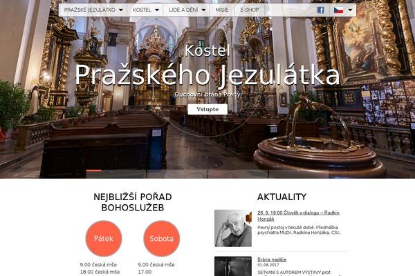 pragjesu.cz site used Mangotemplate