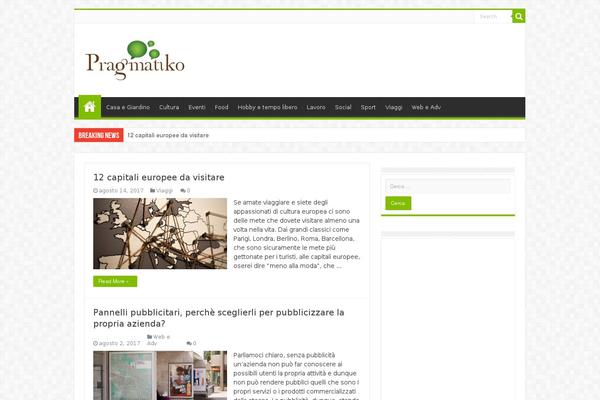 pragmatiko.it site used Santacruz