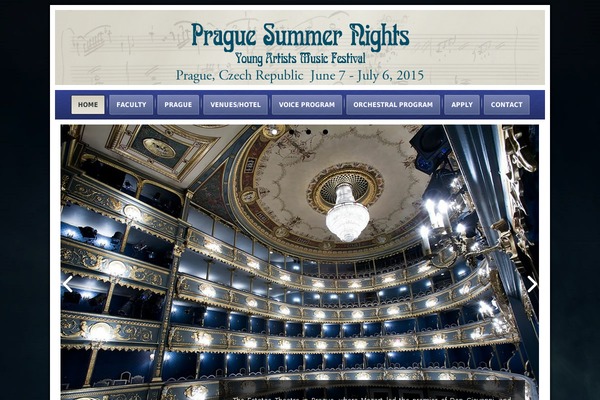 praguesummernights.com site used Pragueimfv2