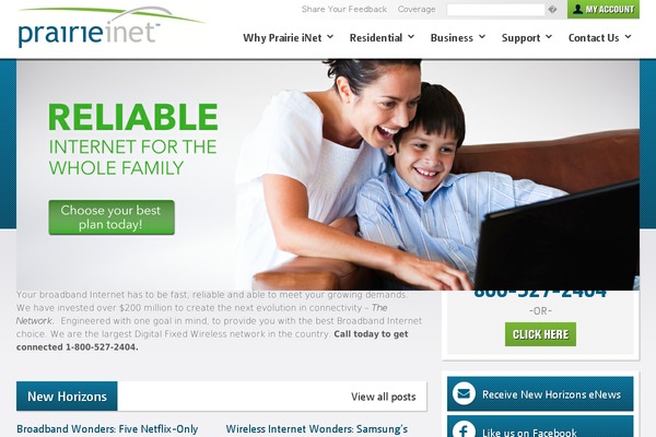 prairieinet.net site used Rise-broadband